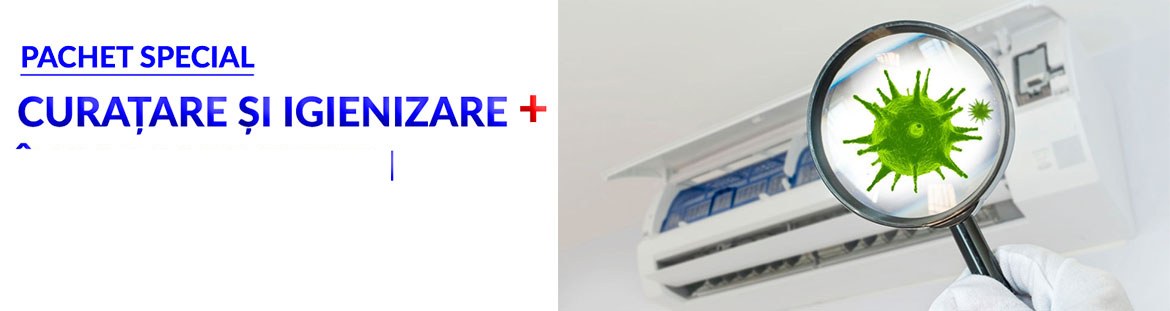 Curățare, igienizare și încărcare freon aer condiționat